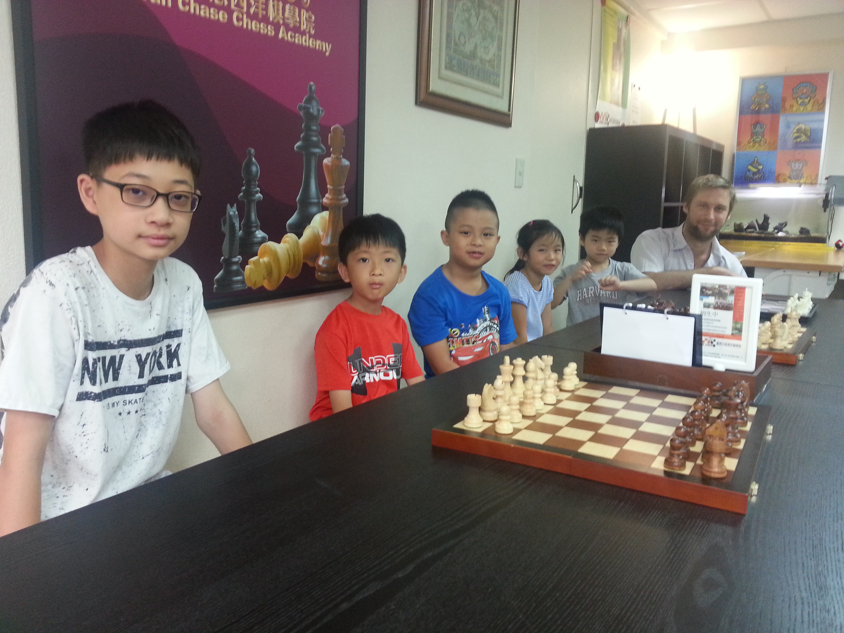 2nd Week of Summer Chess Camp in English 2016