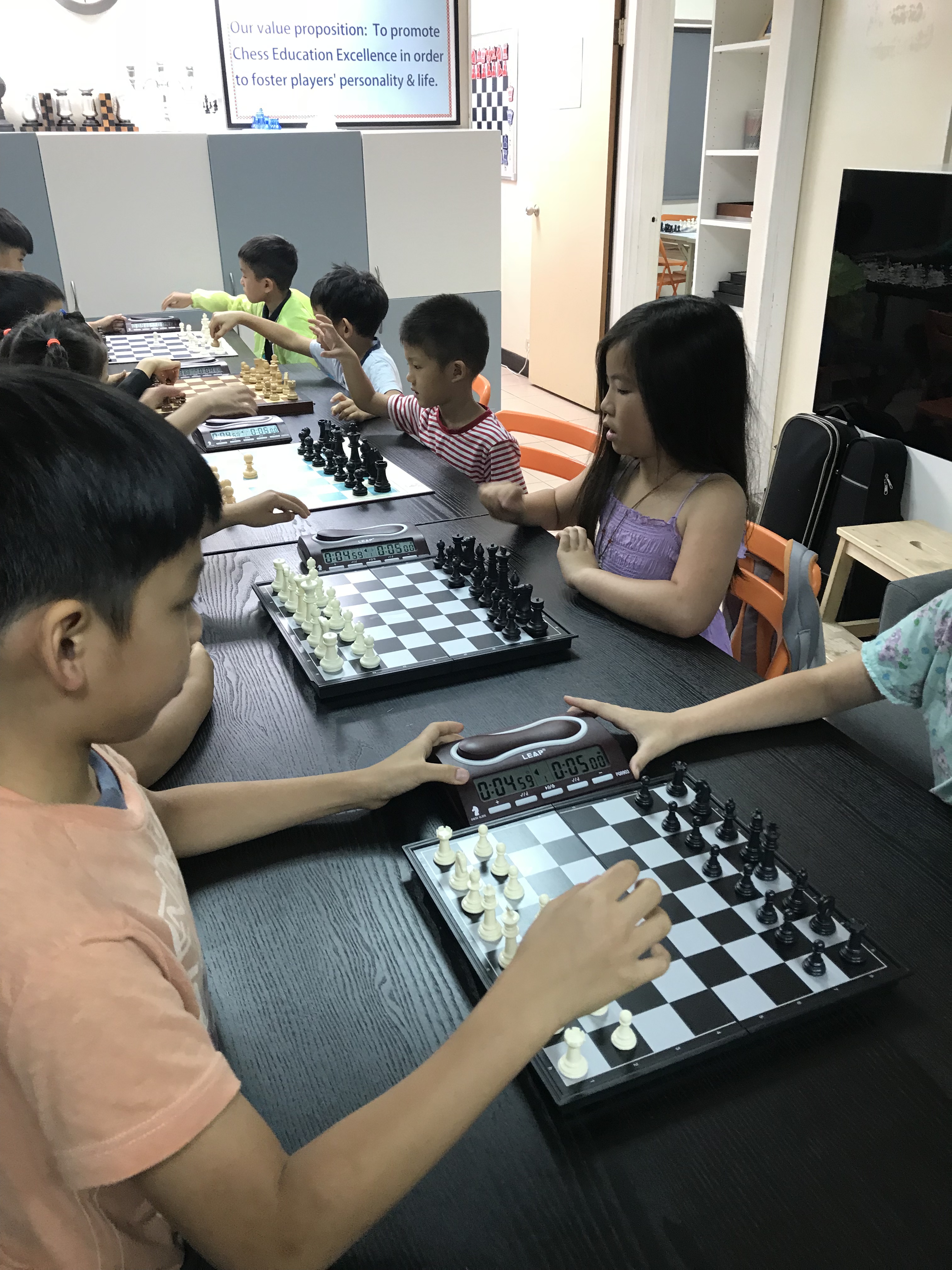 2018 Summer Chess Camps are on going ! Come and join us !