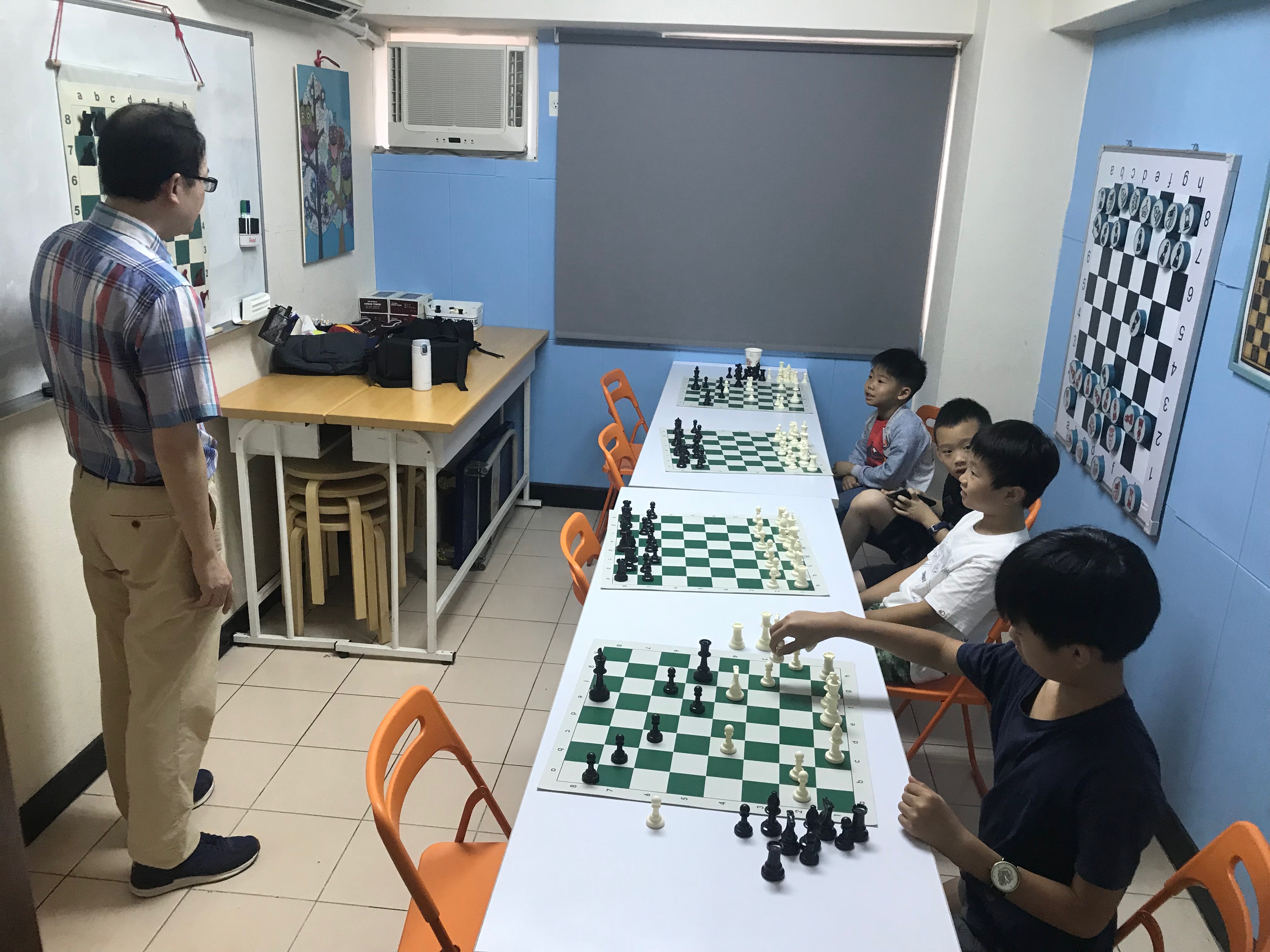 2019 summer chess camp kicked off today